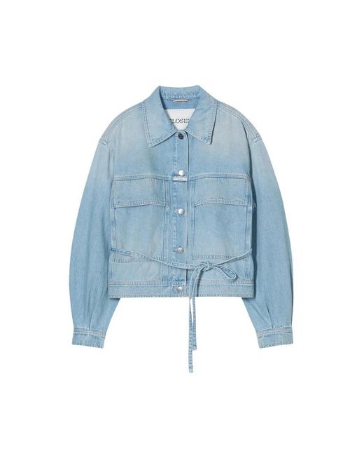 Denim Jackets di Closed in Blue