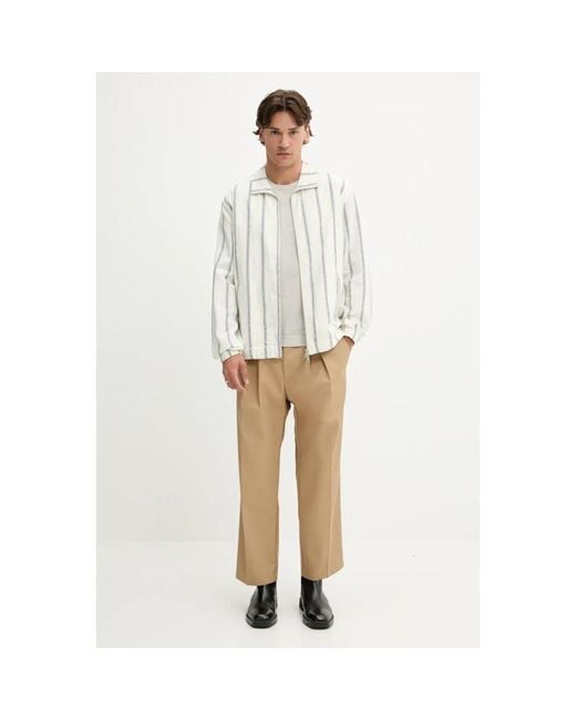 Les Deux Stanley Jacket in het Natural voor heren