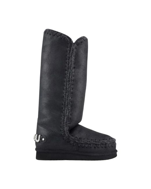 Mou Blue Winter Boots