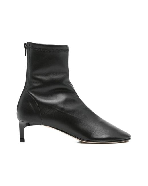 Dear Frances Black Heeled Boots
