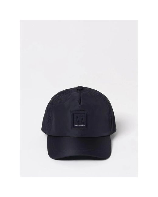 ARMANI EXCHANGE Blue Hats & Caps for men