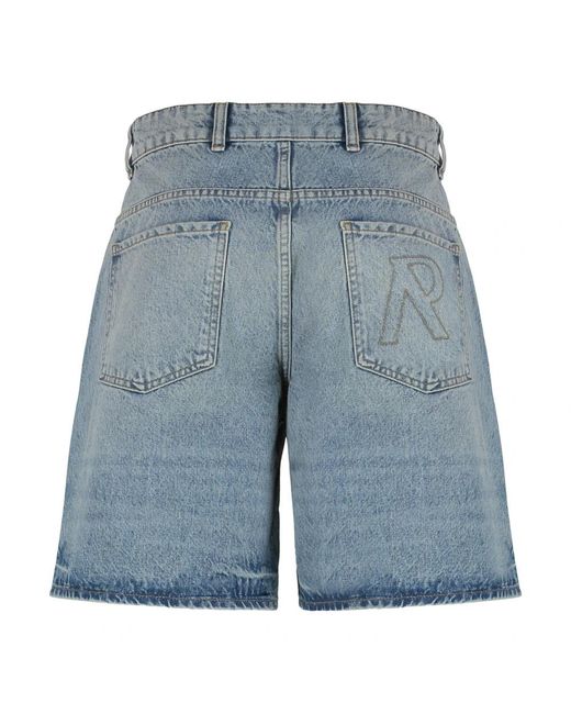Denim Shorts Represent de hombre de color Blue