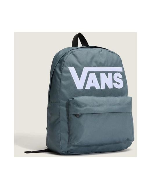 Vans Tassen ,Blauw ,Klassieke Drop V Rugzak in het Gray voor heren