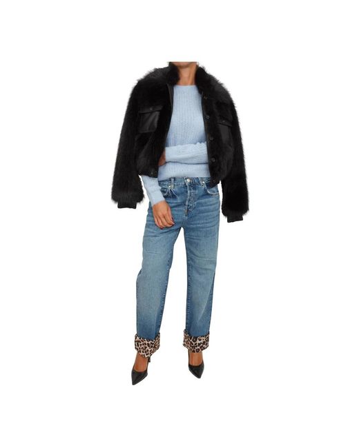 Liu Jo Blue Round-Neck Knitwear