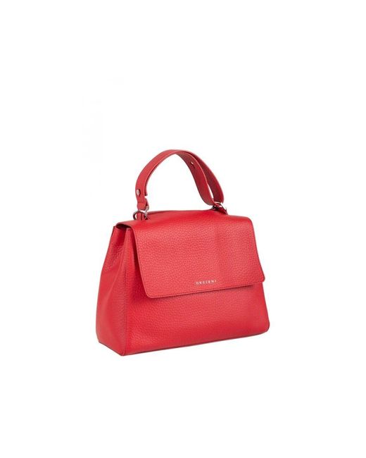 Handbags Orciani de color Red