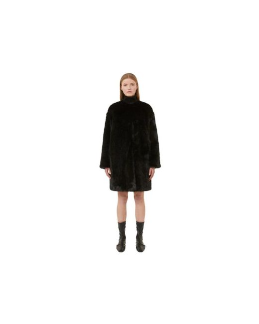 Max Mara Black Single-Breasted Coats