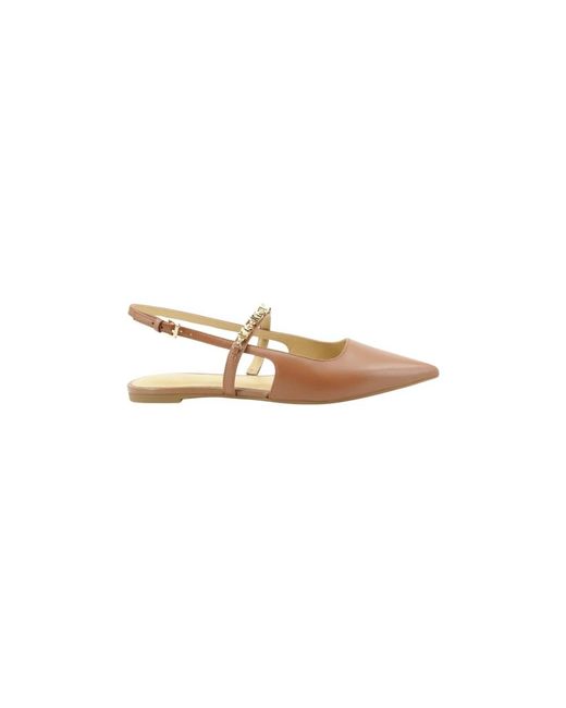 Michael Kors Brown Ballerinas