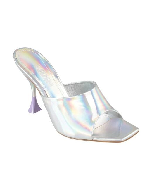 Shoes > heels > heeled mules 3Juin en coloris White