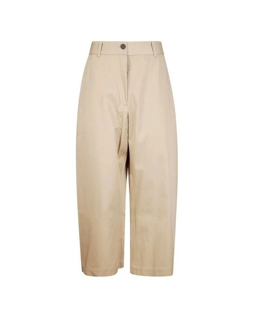 Studio Nicholson Natural Wide Trousers