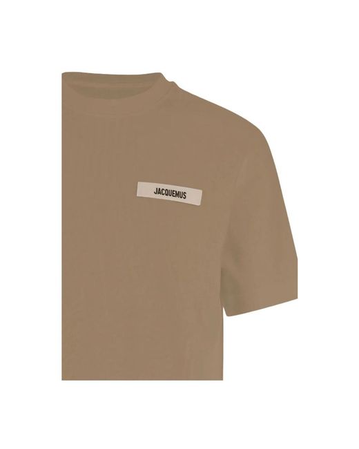 Jacquemus Natural T-Shirts for men