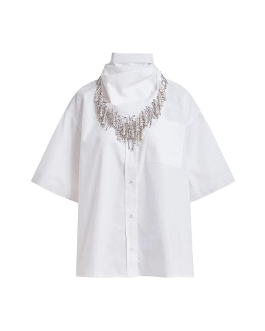 Essentiel Antwerp Camicia Oversize in het White
