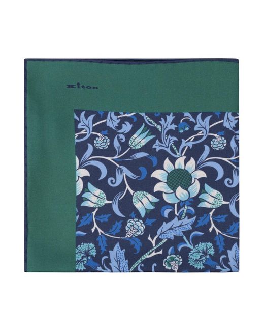Silky Scarves Kiton pour homme en coloris Green