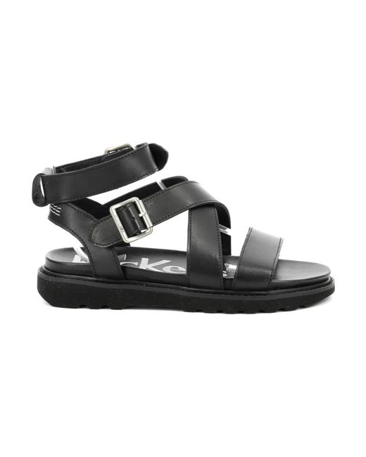 Kickers Black Neosunny komfort sandalen