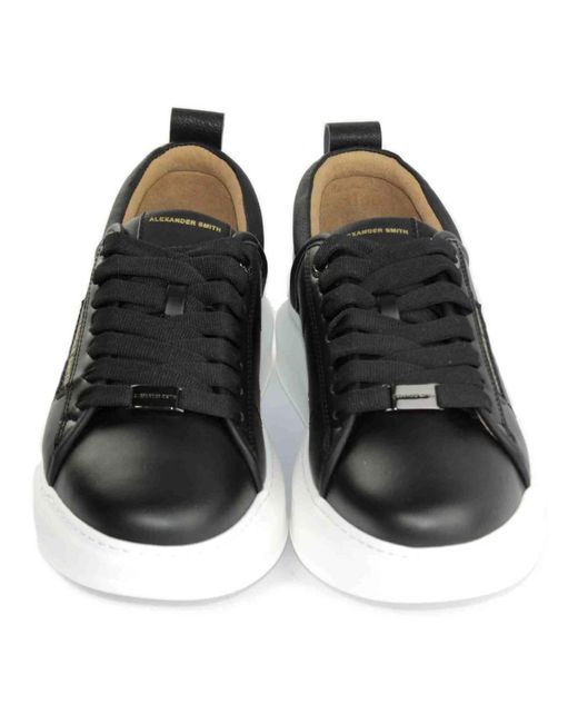 Alexander Smith Black Sneakers for men