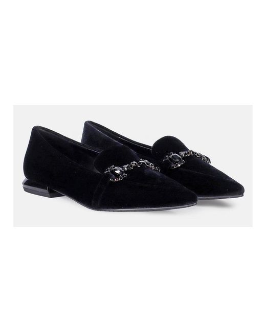 Tosca Blu Black Loafers