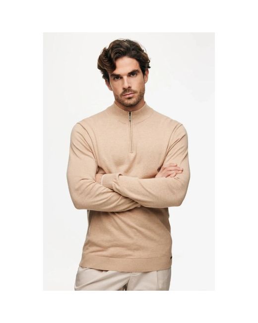 Gentiluomo Pull in het Natural voor heren