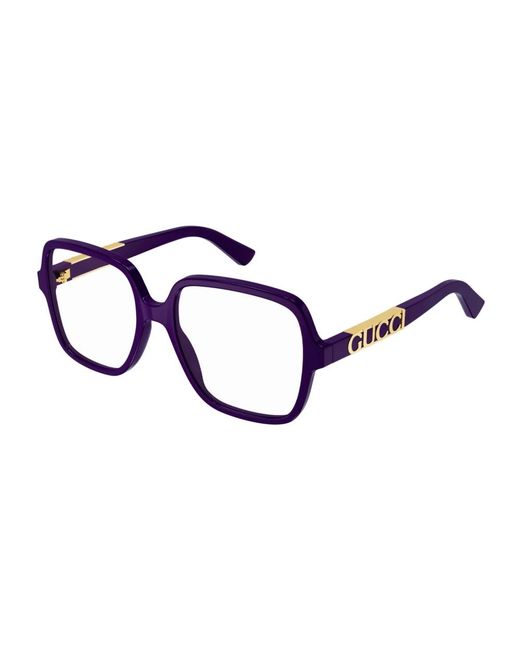 Gucci Blue Square Optical Frame