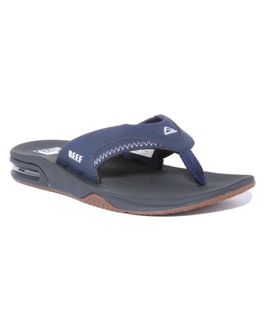 Reef Blue Flip Flops for men