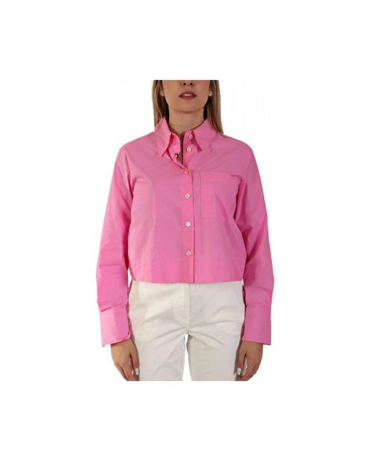 Marella Overhemden ,Roze ,Shirt in het Pink