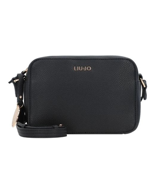 Liu Jo Black Schöne ecs m kameratasche handtasche/schultertasche
