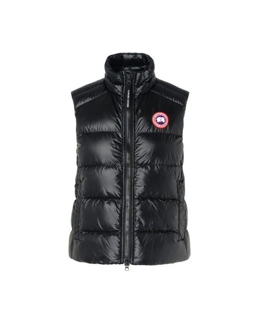 Canada Goose Black Cypress Gesteppte Daunenweste Aus Recyceltem Ripstop