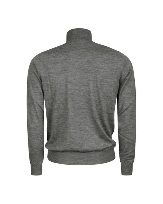 hindustrie Gray Turtlenecks for men