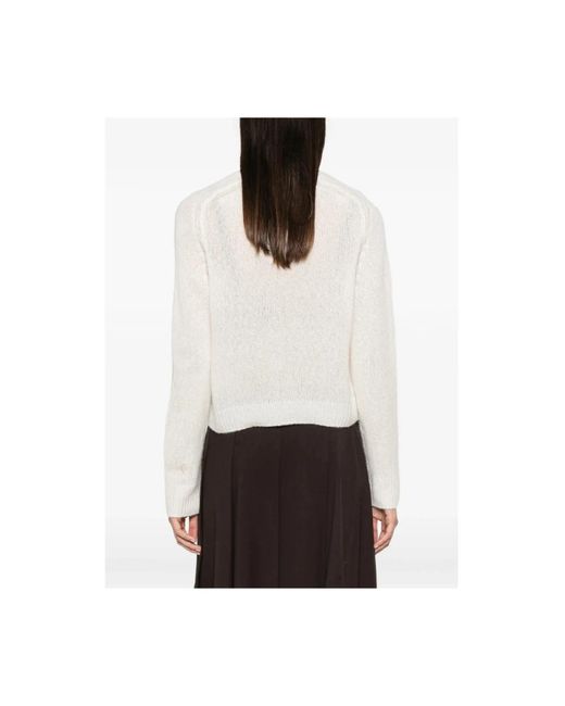 Lisa Yang White Cashmere Knitwear