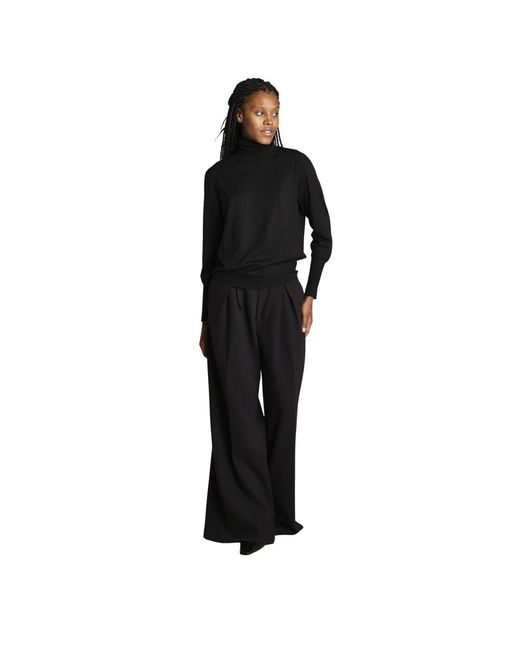 BERWICK  1707 Black Turtlenecks