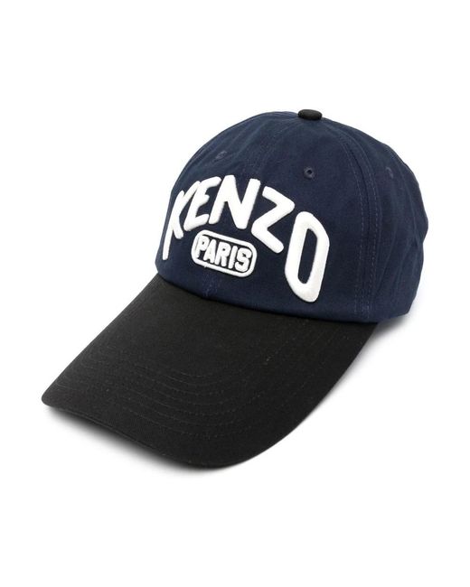 KENZO Blue Caps for men