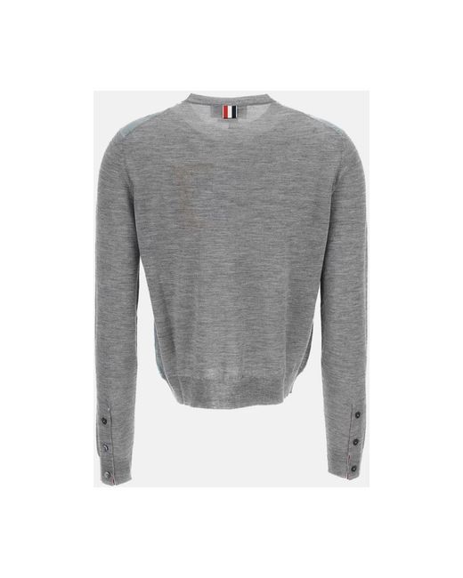 Cashmere Knitwear Thom Browne en coloris Gray