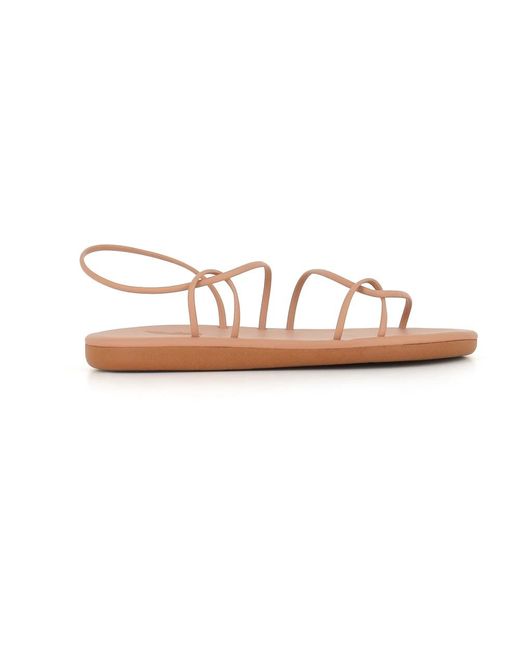 Ancient Greek Sandals Pink Flat sandals