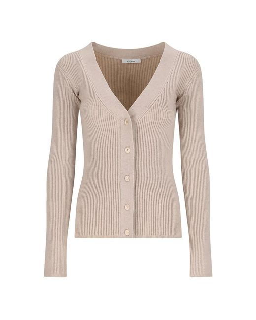 Cardigans Max Mara de color Natural