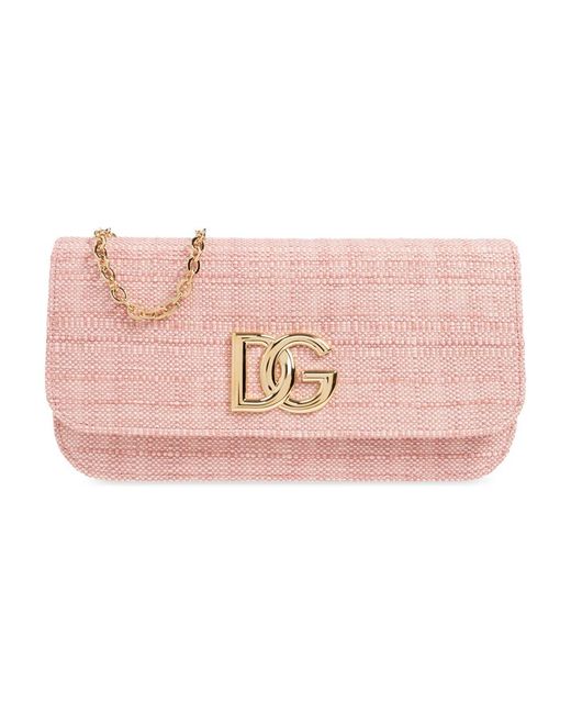 Dolce & Gabbana Pink Cross Body Bags