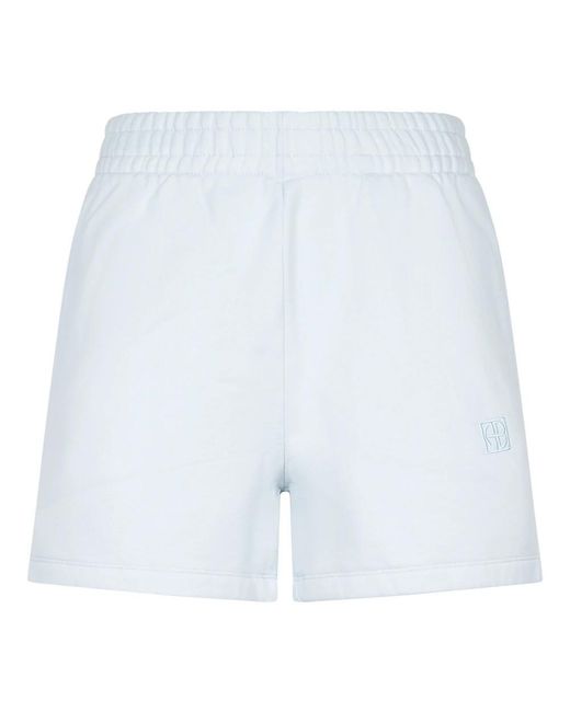 Anine Bing Blue Short Shorts for men