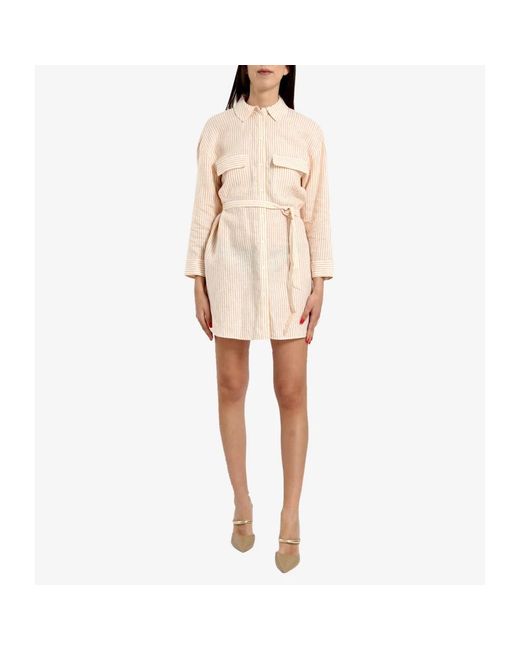 Pennyblack Shirt Dresses in het Natural