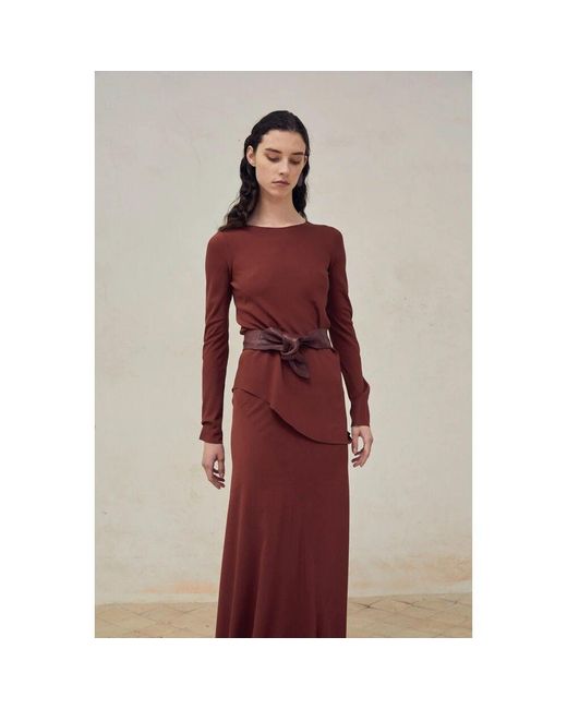 Long Sleeve Tops Cortana de color Red