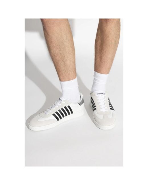 DSquared² Boxer Sneakers in White für Herren