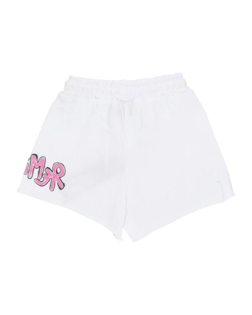 DISCLAIMER White Short Shorts