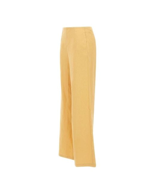 Faithfull The Brand Yellow Wide Trousers