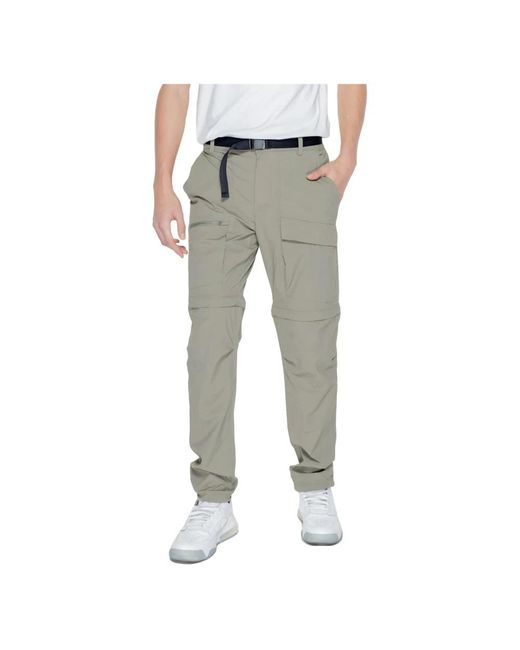 Columbia Gray Slim-Fit Trousers for men