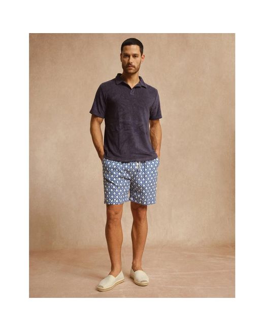 Peninsula Blue Polo Shirts for men