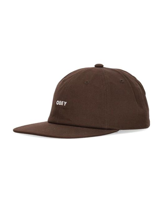 Obey Brown Hats & Caps for men