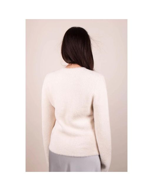 Vince Pink Round-Neck Knitwear