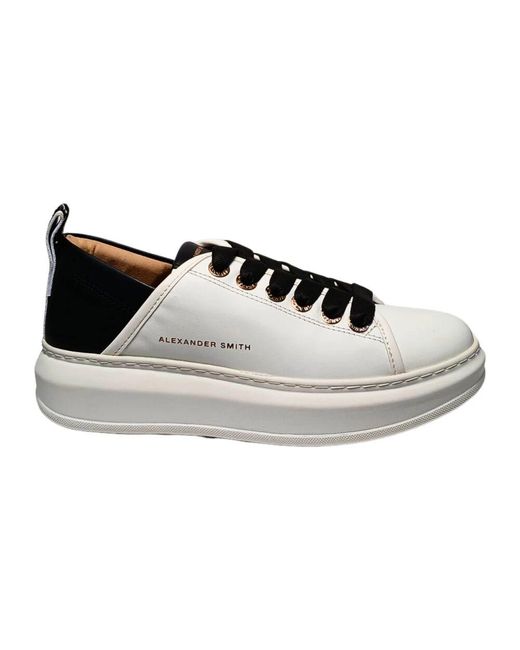 Alexander Smith Black Pelle Sneaker