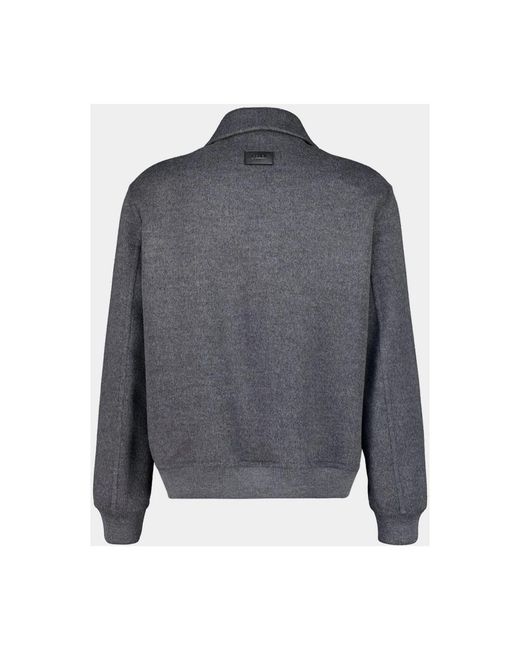 Fendi Gray Light Jackets for men