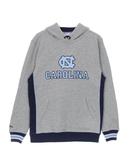 Mitchell & Ness Hoodies & Sweatvesten ,Grijs ,Katoen Ncaa Pinnacle Heavyweight Fleece Hoodie in het Gray voor heren
