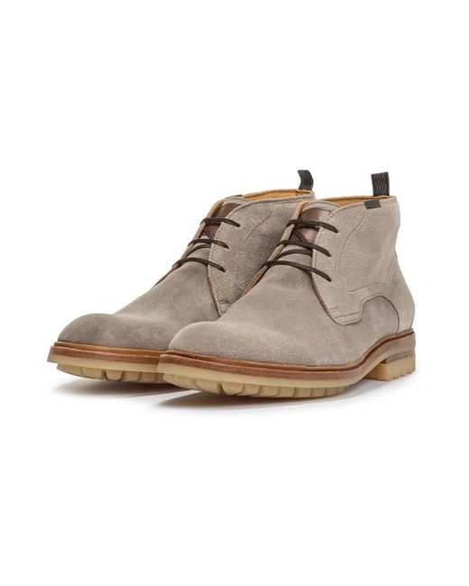 van Bommel Gray Lace-Up Boots for men
