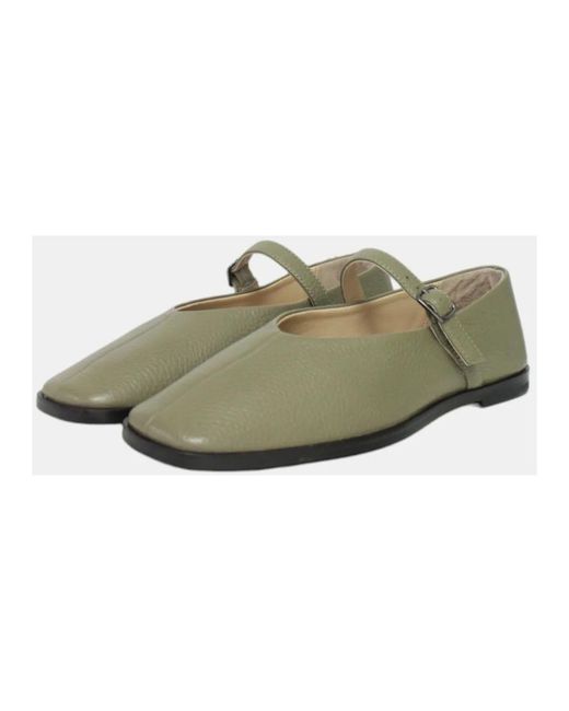 Max Mara Green Ballerinas