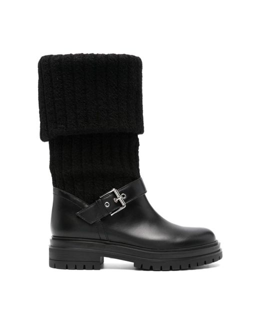 Gianvito Rossi Black Winter Boots
