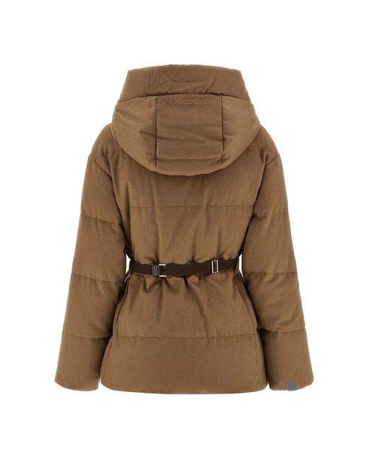 Max Mara Brown Winter Jackets